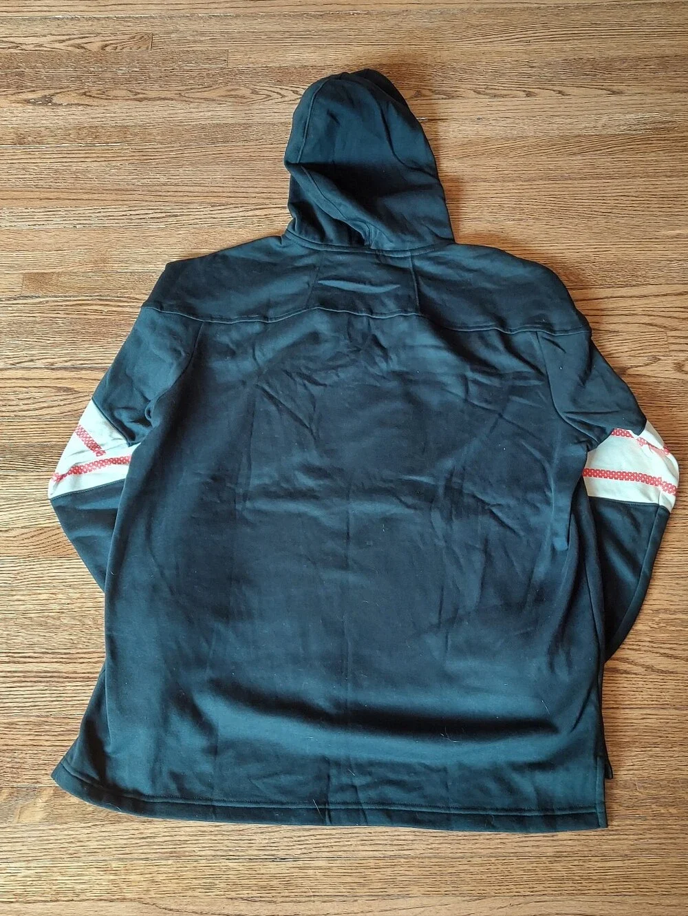 🆕️brand New Adidas Chicago Blackhawks Jersey Lace Up Hoodie